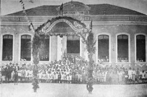 Grupo Escolar Izabel Branco em 1922.