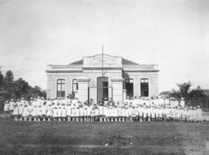 Grupo Escolar Conselheiro Zacarias na década de 1920.