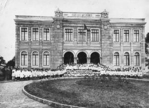 Grupo Escolar D. Pedro II no final da década de 1920.