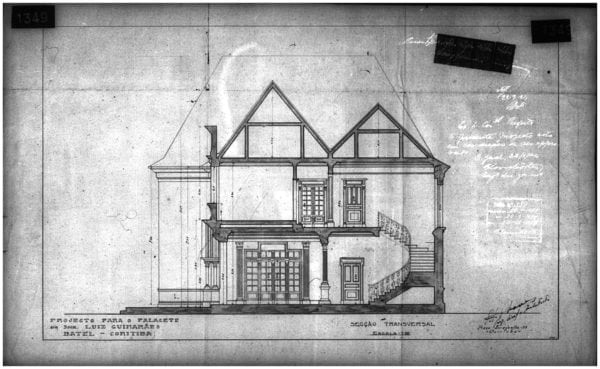 3 – Secção Transversal da residência.