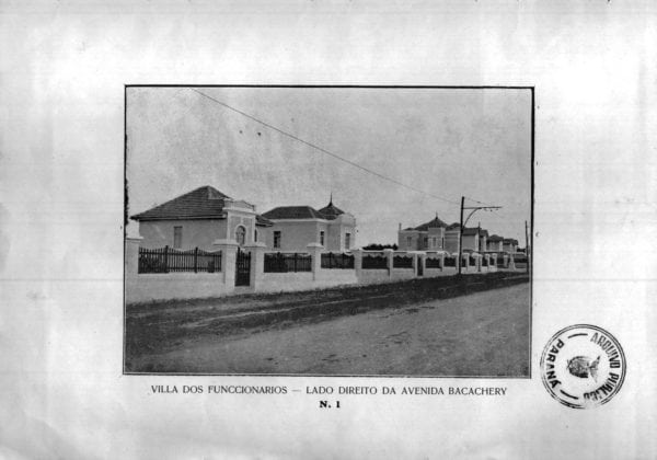 11 - Vila dos Funcionários: lado direito da Avenida Bacacheri (1925/192