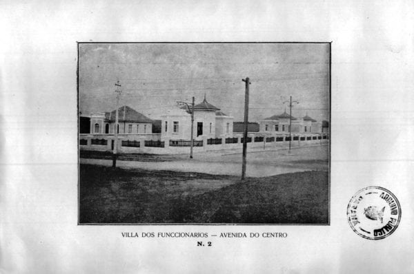 12 - Vila dos Funcionários: Avenida do Centro (1925/1926).