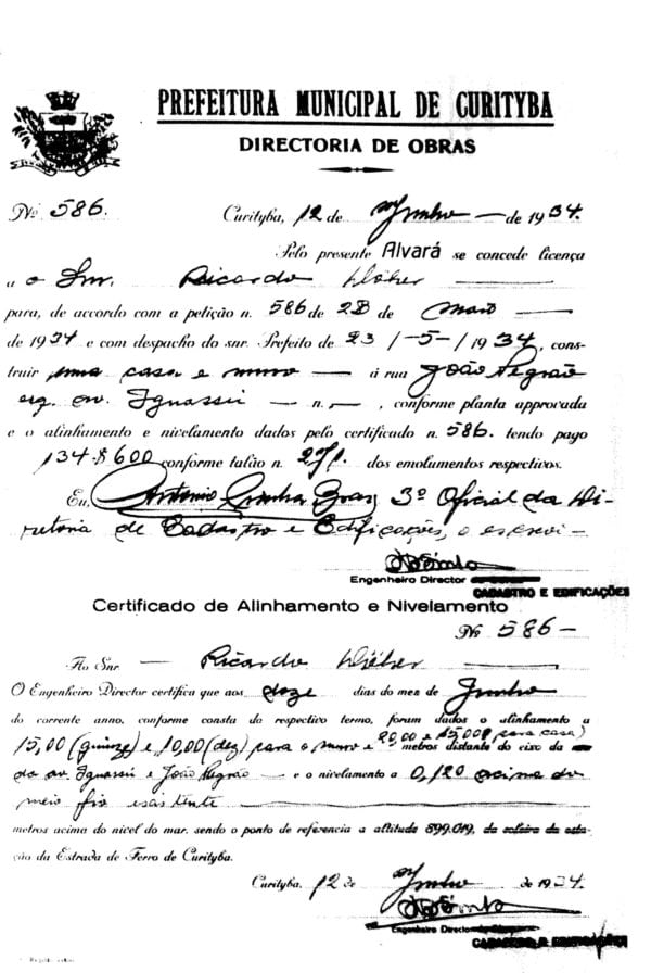 CPAEFC Registro 109 Imagem 4p Alvará 586