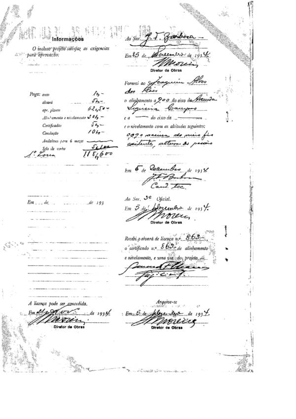 CPAEFC Registro 126 Imagem 3d Alvará 863