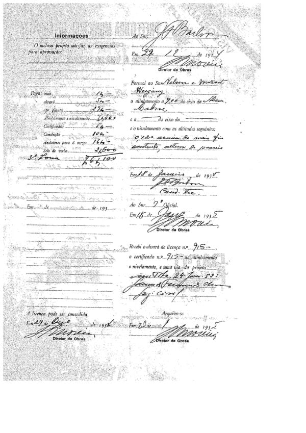 CPAEFC Registro 130 Imagem 2b Alvará 915