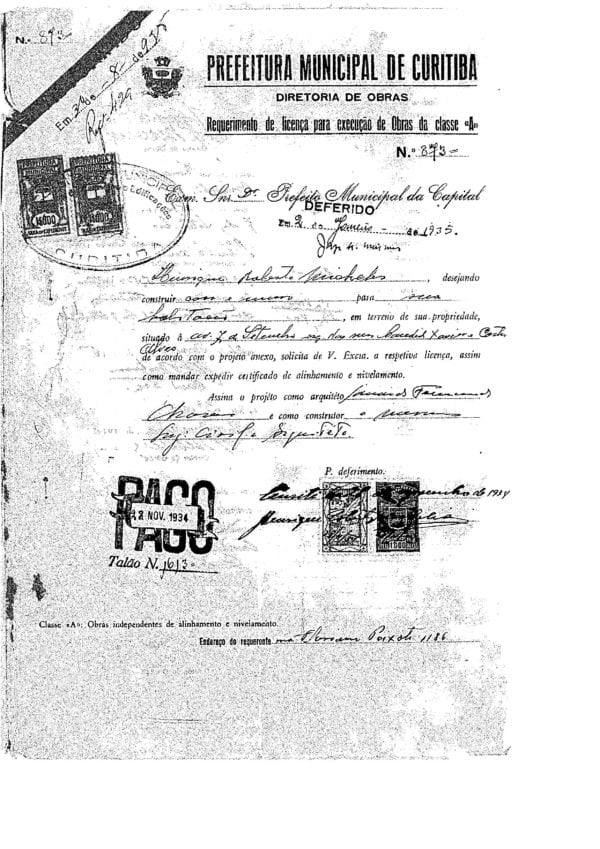 CPAEFC Registro 131 Imagem 2a Alvará 873