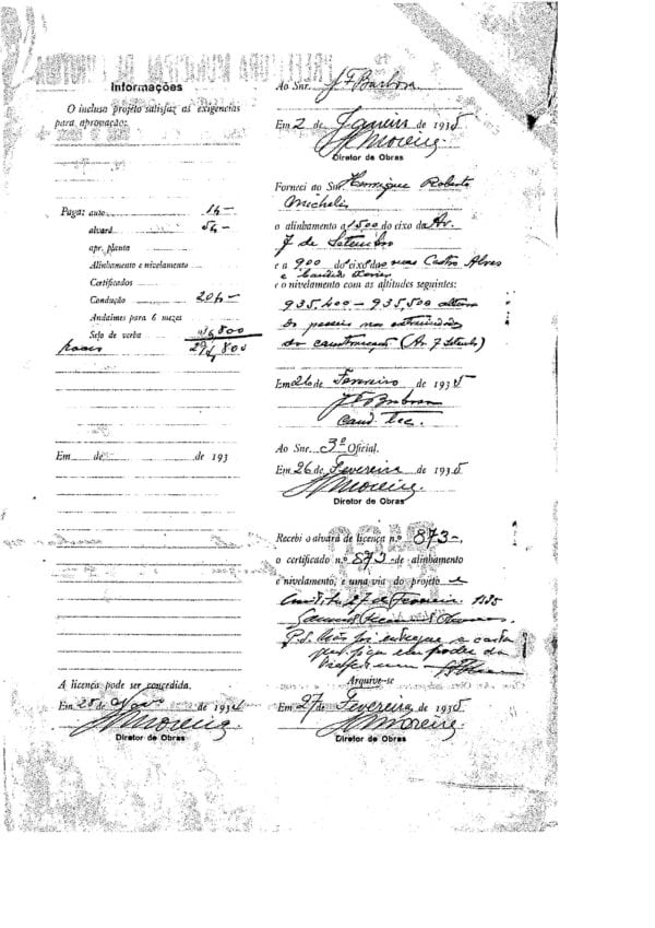 CPAEFC Registro 131 Imagem 2b Alvará 873