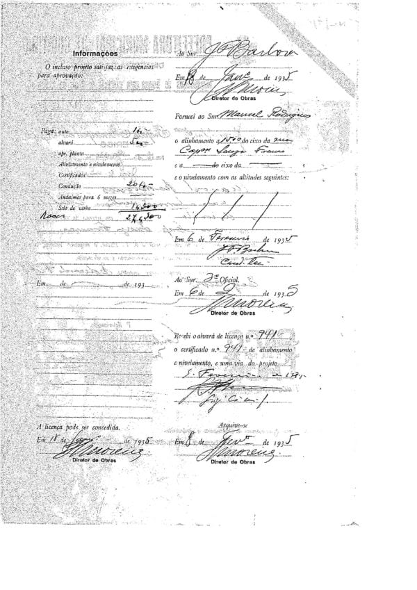 CPAEFC Registro 133 Imagem 2c Alvará 941