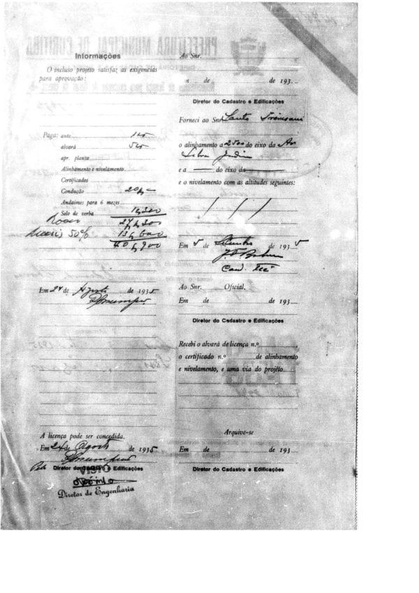 CPAEFC Registro 158 Imagem 2b Alvará 1474