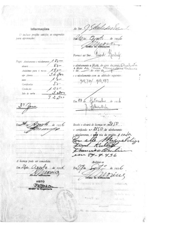 CPAEFC Registro 176 Imagem 3b Alvará 2150