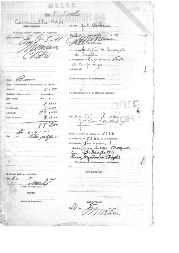 CPAEFC Registro 214 Imagem 5b Alvará 5360