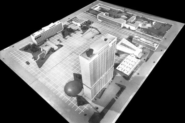 Maquete do Centro Cívico de Curitiba - 1953