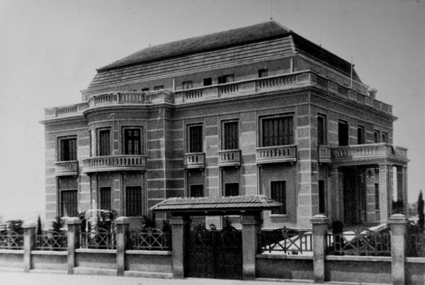 Palacete Garmatter, depois Palácio do Governo, em Curitiba - década de 1930.