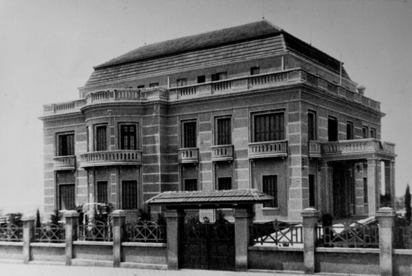 Palacete Garmatter, depois Palácio do Governo, em Curitiba - década de 1930.