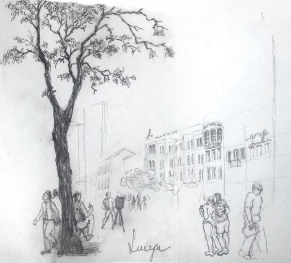 Croquis Urbanos - Luiza de Sá Moreira