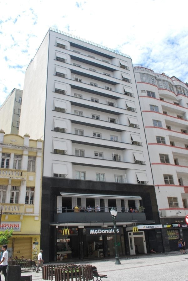 Edifício do Braz Hotel em 2017.