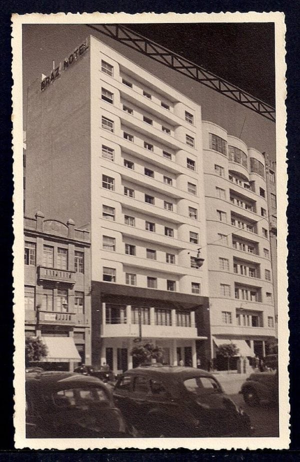 Postal do Braz Hotel que circulou em Curitiba na década de 1940.