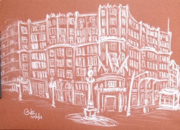 Croquis Urbanos - Roberto Nhiemetz