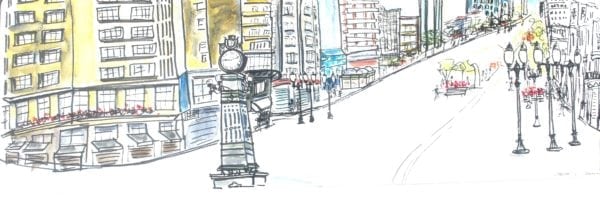 Croquis Urbanos - Sueli Machado Pereira