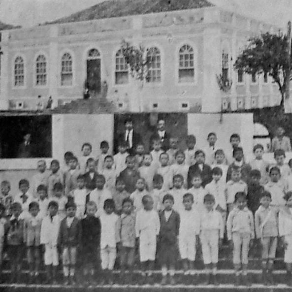 Escola Brasílio Machado em 1917.