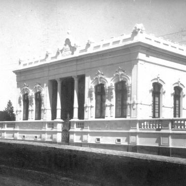 Casa Escolar Cruz Machado, em 1906.