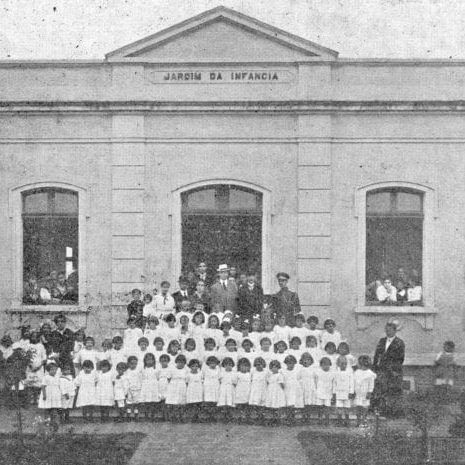 Jardim de Infância Emília Eriksen em 1917.