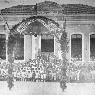 Grupo Escolar Izabel Branco em 1922.