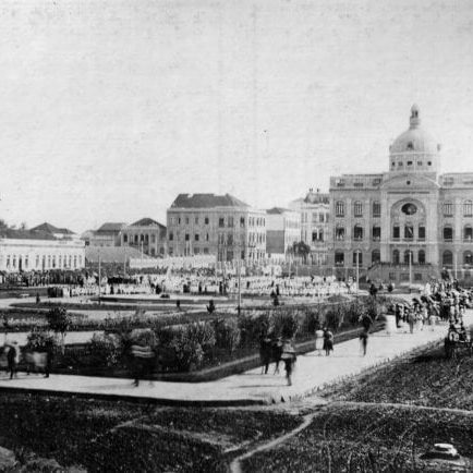 Universidade do Paraná na década de 1920.