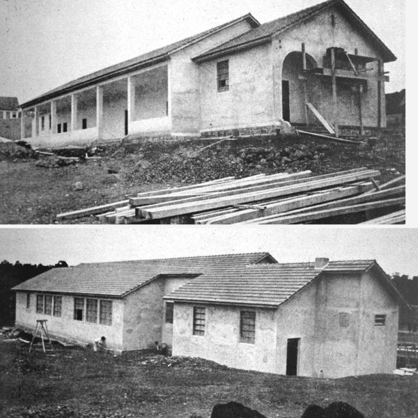 Grupo Escolar Rural de Vera Guarani, em 1942.