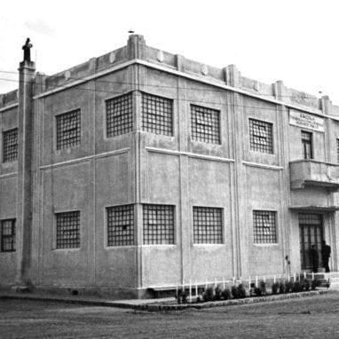 Escola de Trabalhadores Rurais Augusto Ribas, Ponta Grossa, em 1943.