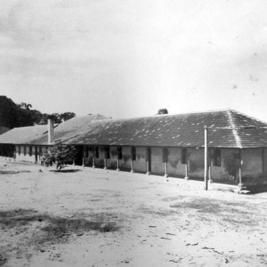 Escola de Pescadores Antonio Serafim Lopes em 1942.