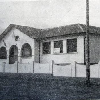 Grupo Escolar de Congonhinhas em 1950.