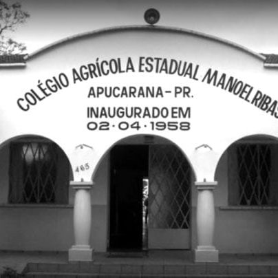 Colégio Agrícola Estadual Manoel Ribas em 2017.