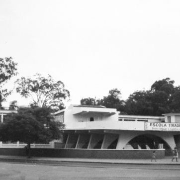 Grupo Escolar Tiradentes em 1978.