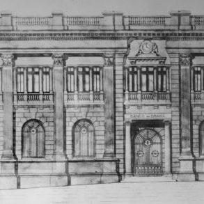 1 – Fachada do Palacete do Banco do Brasil na década de 1920.