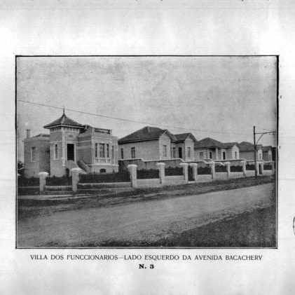 13 - Vila dos Funcionários: lado esquerdo da Avenida Bacacheri (1925/1926).