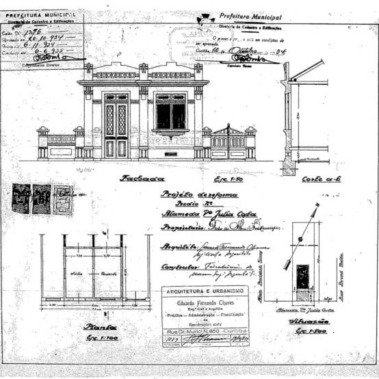 1- Projeto Arquitetônico.