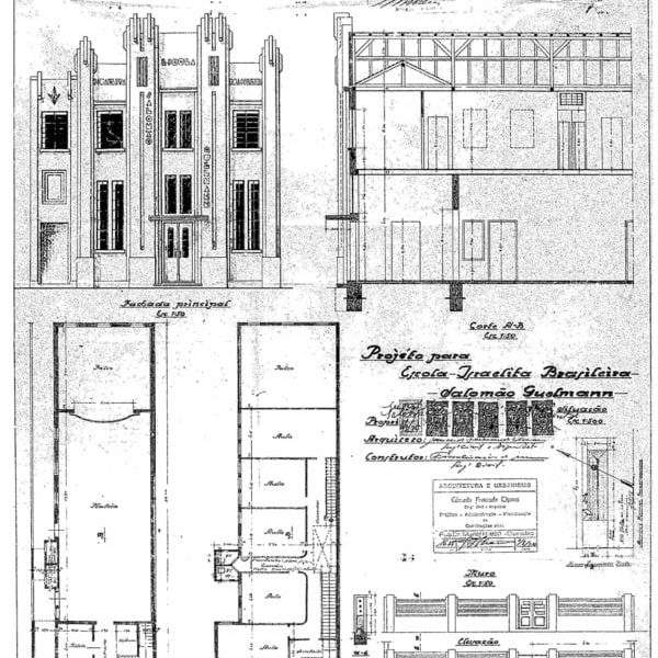 1- Projeto Arquitetônico.