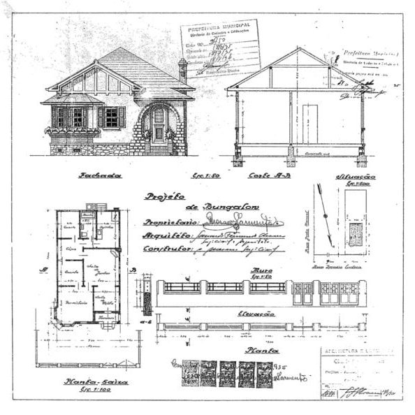 1 - Projeto Arquitetônico.