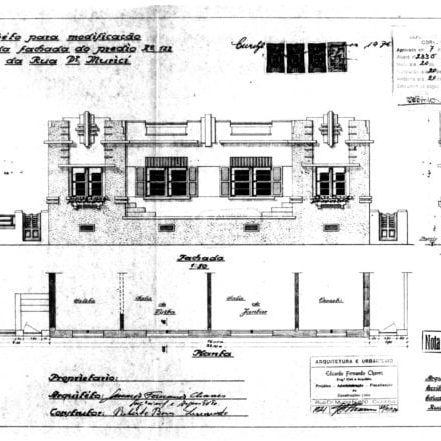 1- Projeto Arquitetônico.