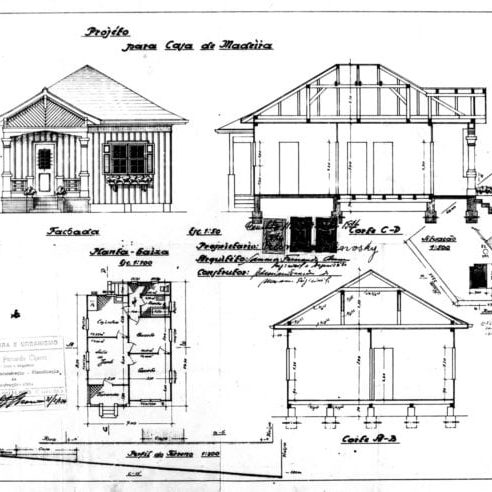 1- Projeto Arquitetônico.