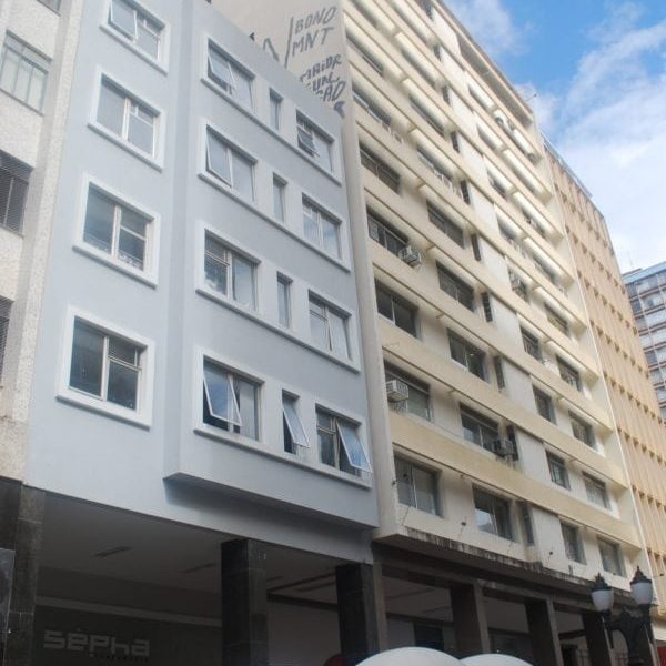 Edifício da antiga Livraria Lapalu em 2017.