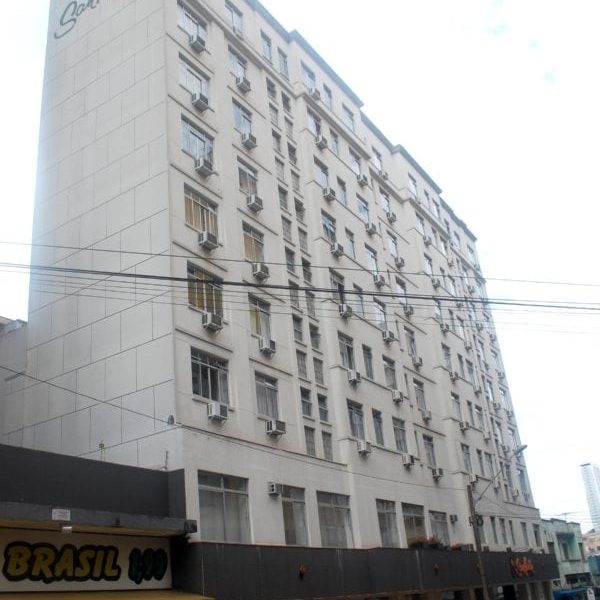 Edifício do Hotel San Martin em 2017.
