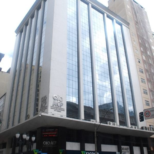 Edifício da Associação Comercial do Paraná em 2017.