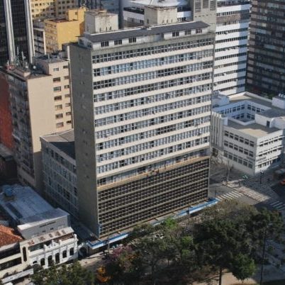 Edifício do INSS em 2016.